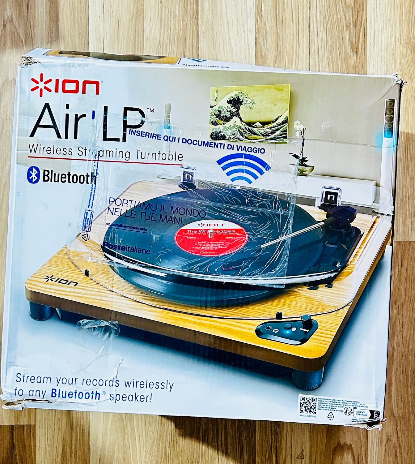 ION Audio Air LP WD – Gramofon Bluetooth z wyjściem USB
