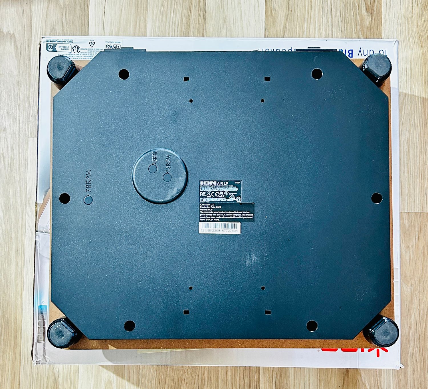 ION Audio Air LP WD – Gramofon Bluetooth z wyjściem USB