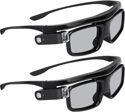 NexiGo okulary 3D DLP-Link, aktywne, kompatybilne z Aurora, Aurora Pro.