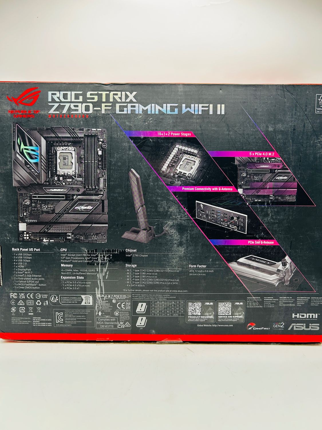 ASUS ROG STRIX Z790-F GAMING WIFI II - LGA1700