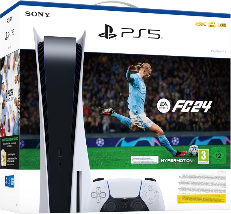 PlayStation 5 (PS5) + kontroler DualSense