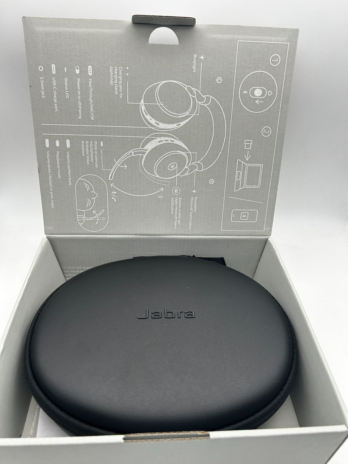 Jabra Evolve2 85 – bezprzewodowy zestaw słuchawkowy z mikrofonem