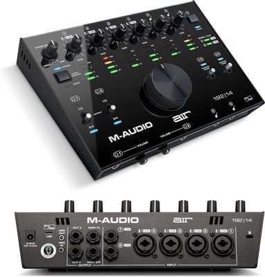 M-Audio AIR 192|14 interfejs audio USB-C 24-bit/192 kHz z MIDI