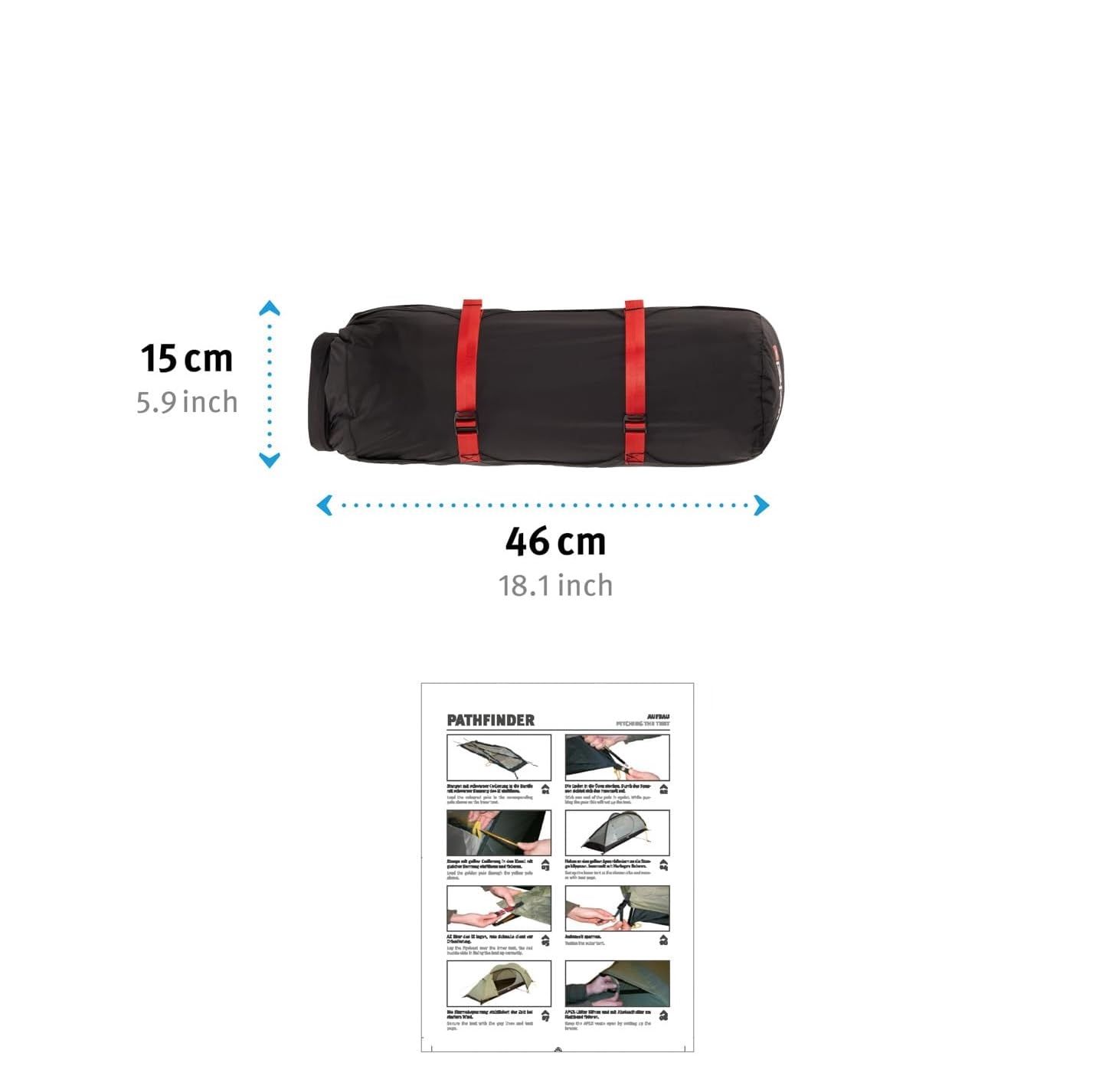 Namiot kopułowy Wechsel Tents Pathfinder – namiot trekkingowy dla 1 os