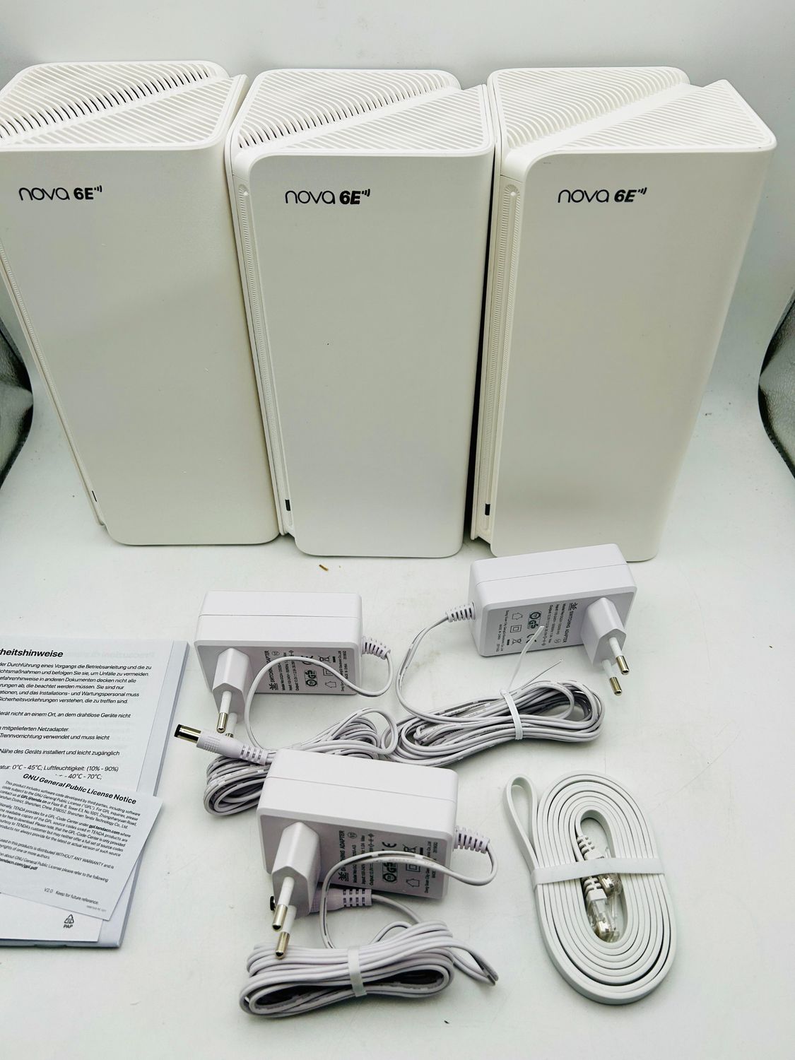 Tenda Nova MX21 Pro system Wi-Fi 6E Mesh AXE5700 3 stacje