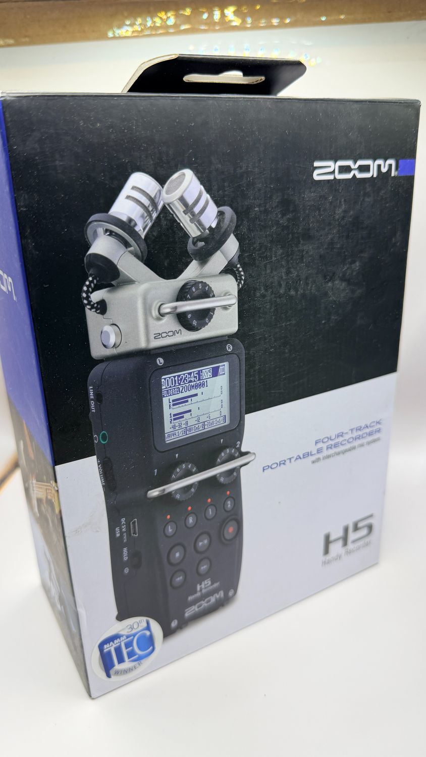 Zoom H5 – przenośny rejestrator 4-ścieżkowy z wymiennymi kapsułami