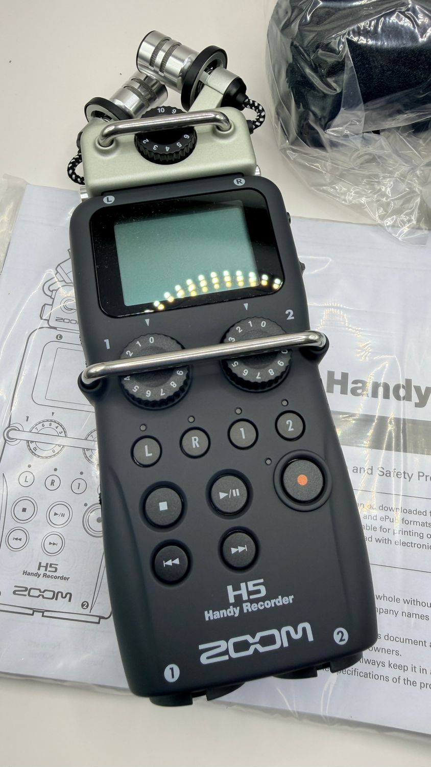 Zoom H5 – przenośny rejestrator 4-ścieżkowy z wymiennymi kapsułami