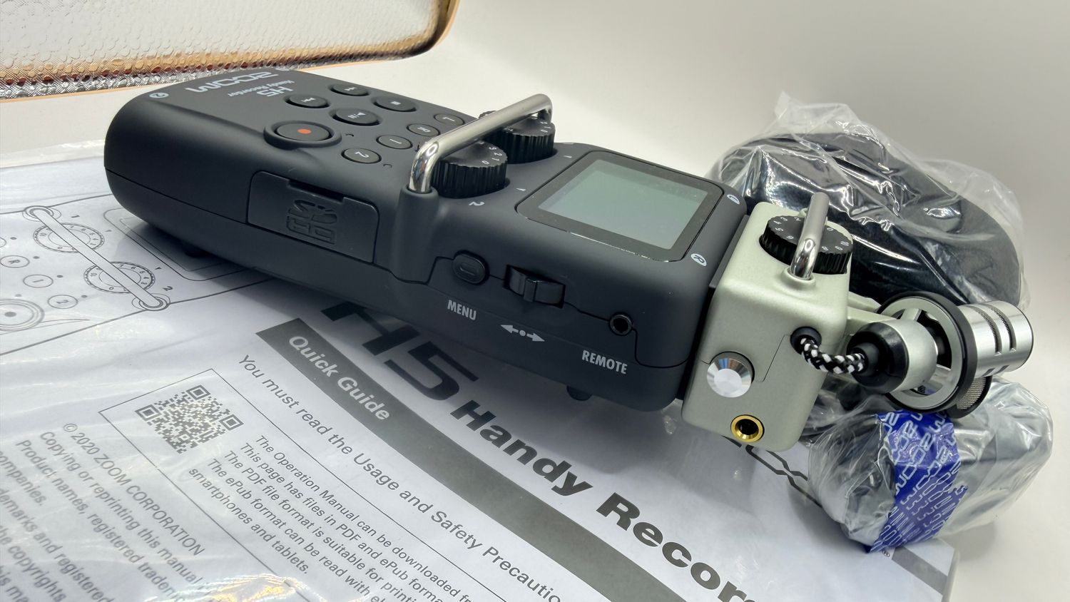Zoom H5 – przenośny rejestrator 4-ścieżkowy z wymiennymi kapsułami