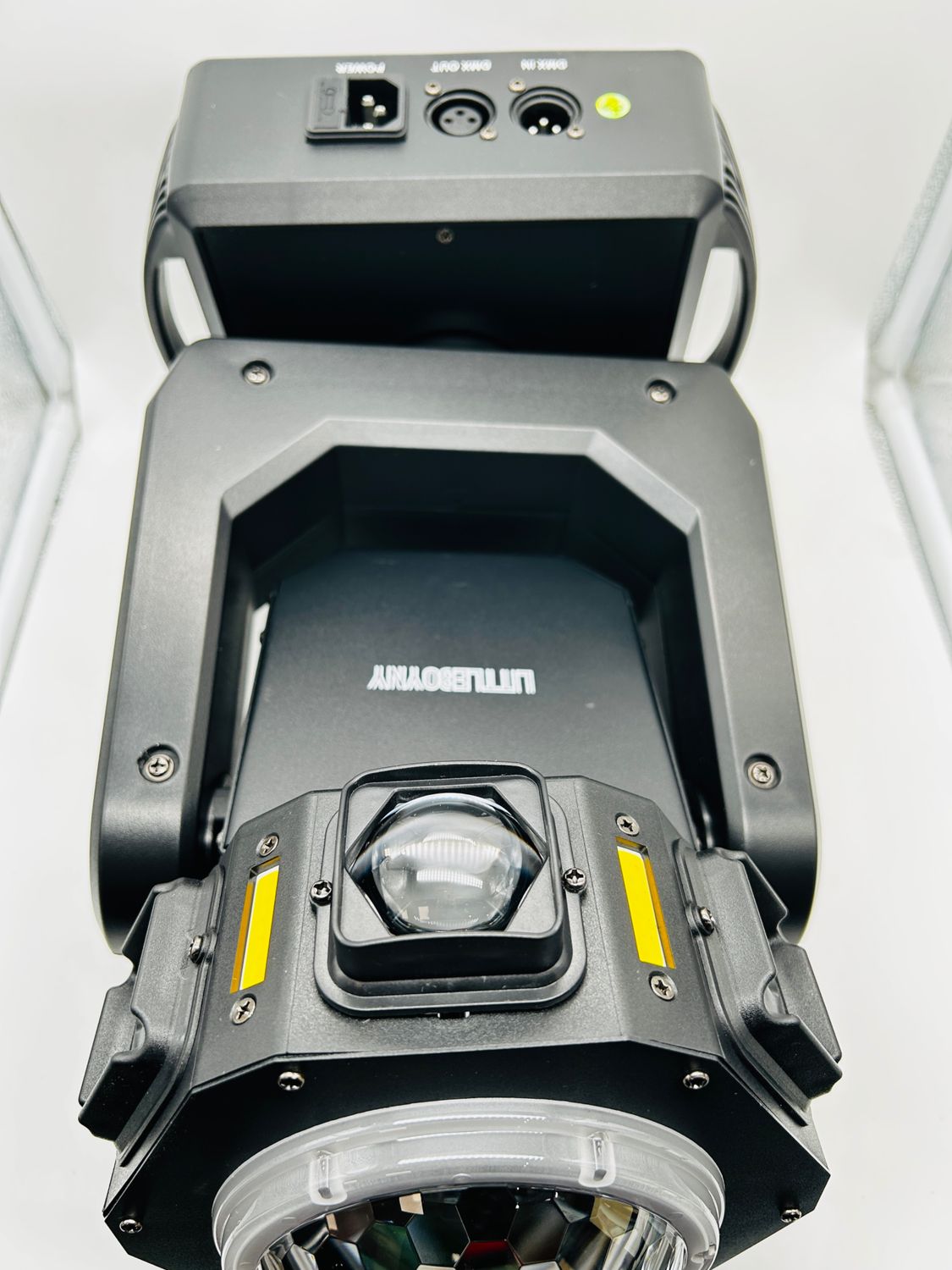 Lampa dyskotekowa imprezowa ZS101, ruchoma głowica LED RGB