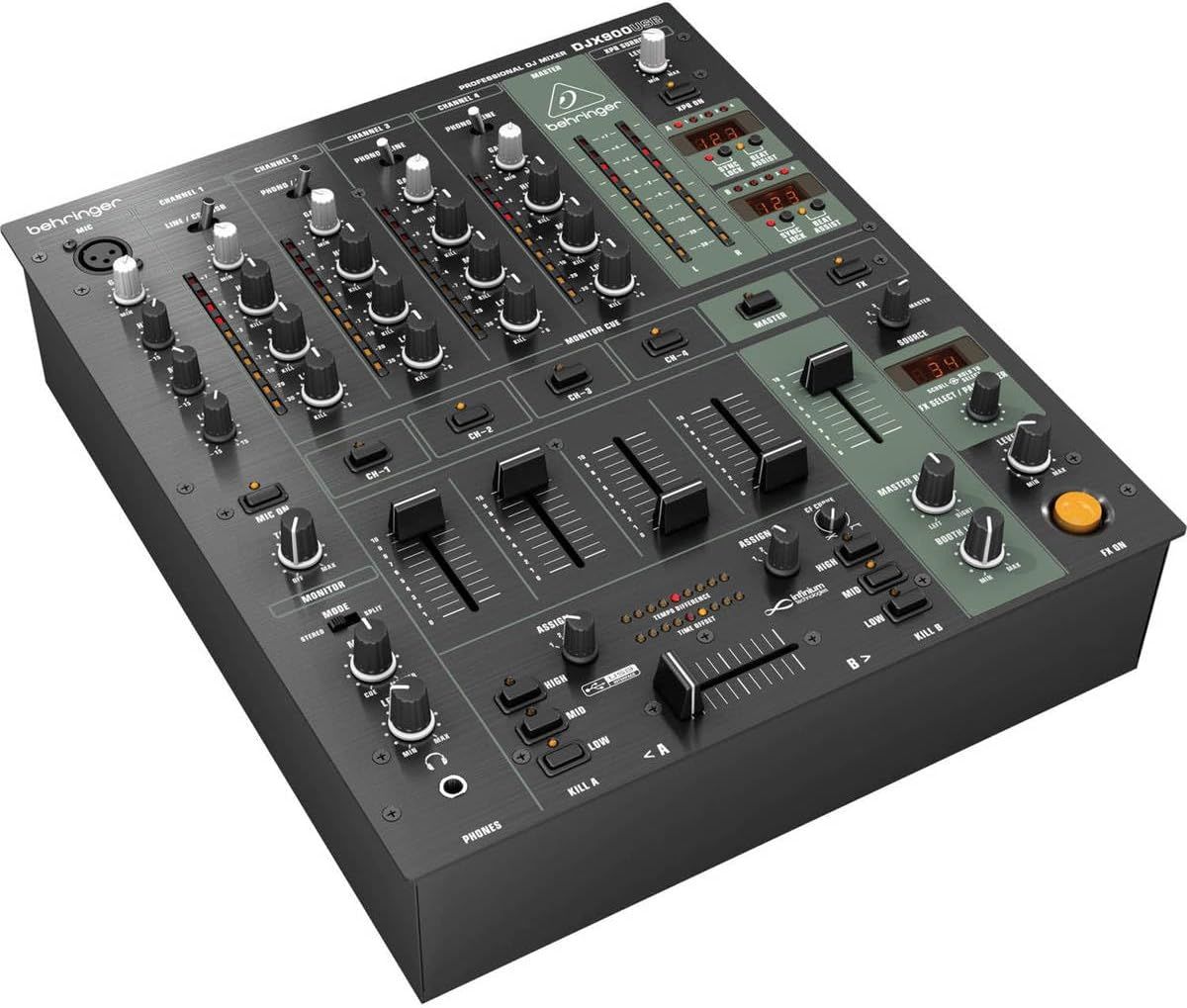 Mikser DJ Behringer DJX900 USB z efektami cyfrowymi 24-bit