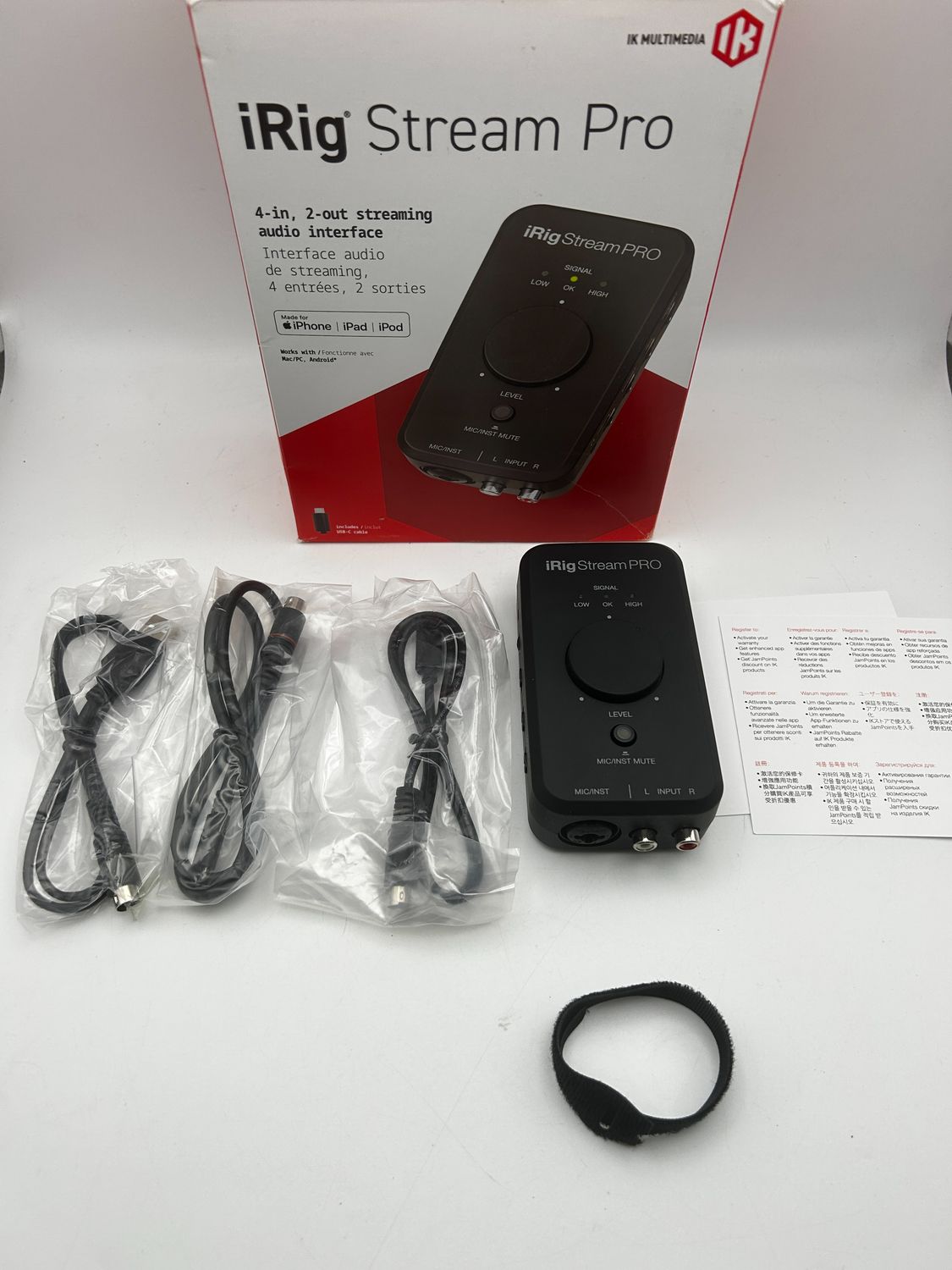 IK Multimedia iRig Stream Pro
