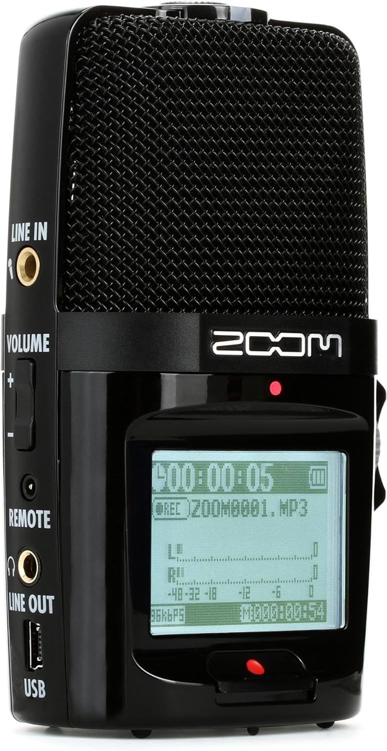Zoom H2n – 4-ścieżkowy rejestrator audio z interfejsem USB