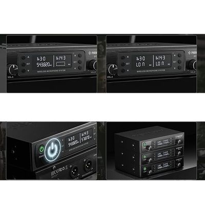 Phenyx Pro PTU-71A – dwukanałowy bezprzewodowy system mikrofonowy UHF