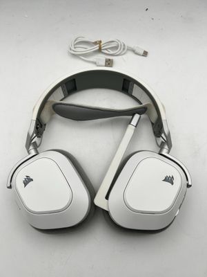 Corsair HS80 MAX WIRELESS – białe słuchawki gamingowe bezprzewodowe