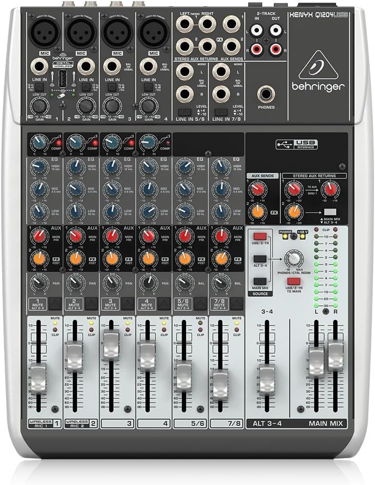 Mikser analogowy Behringer XENYX Q1204USB