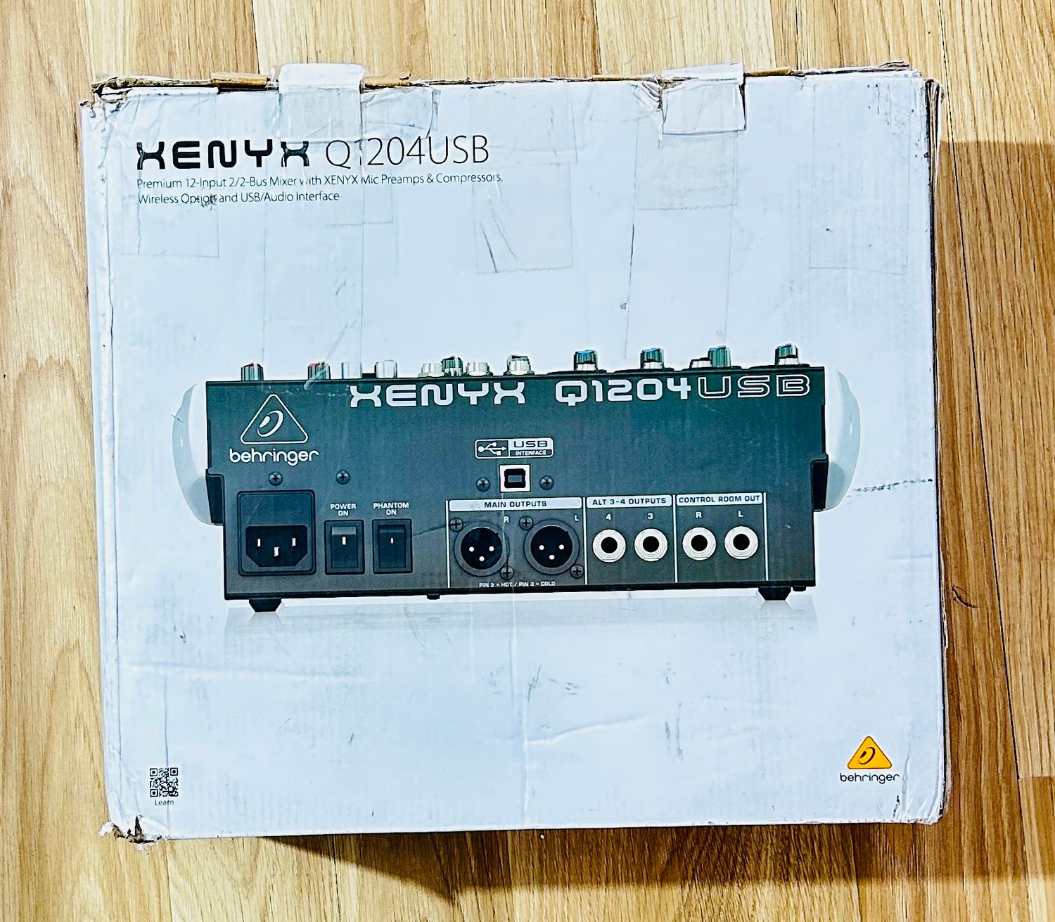 Mikser analogowy Behringer XENYX Q1204USB