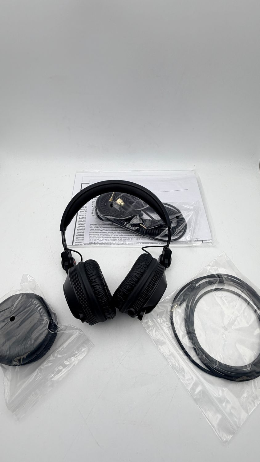Pioneer DJ HDJ-CX - profesjonalne słuchawki DJ-skie, kolor czarny