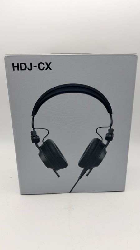 Pioneer DJ HDJ-CX - profesjonalne słuchawki DJ-skie, kolor czarny