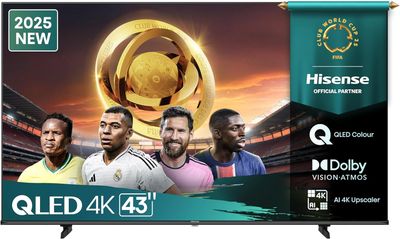 Hisense QLED 43" 43E7Q 4K Ultra HD Smart TV – uszkodzony