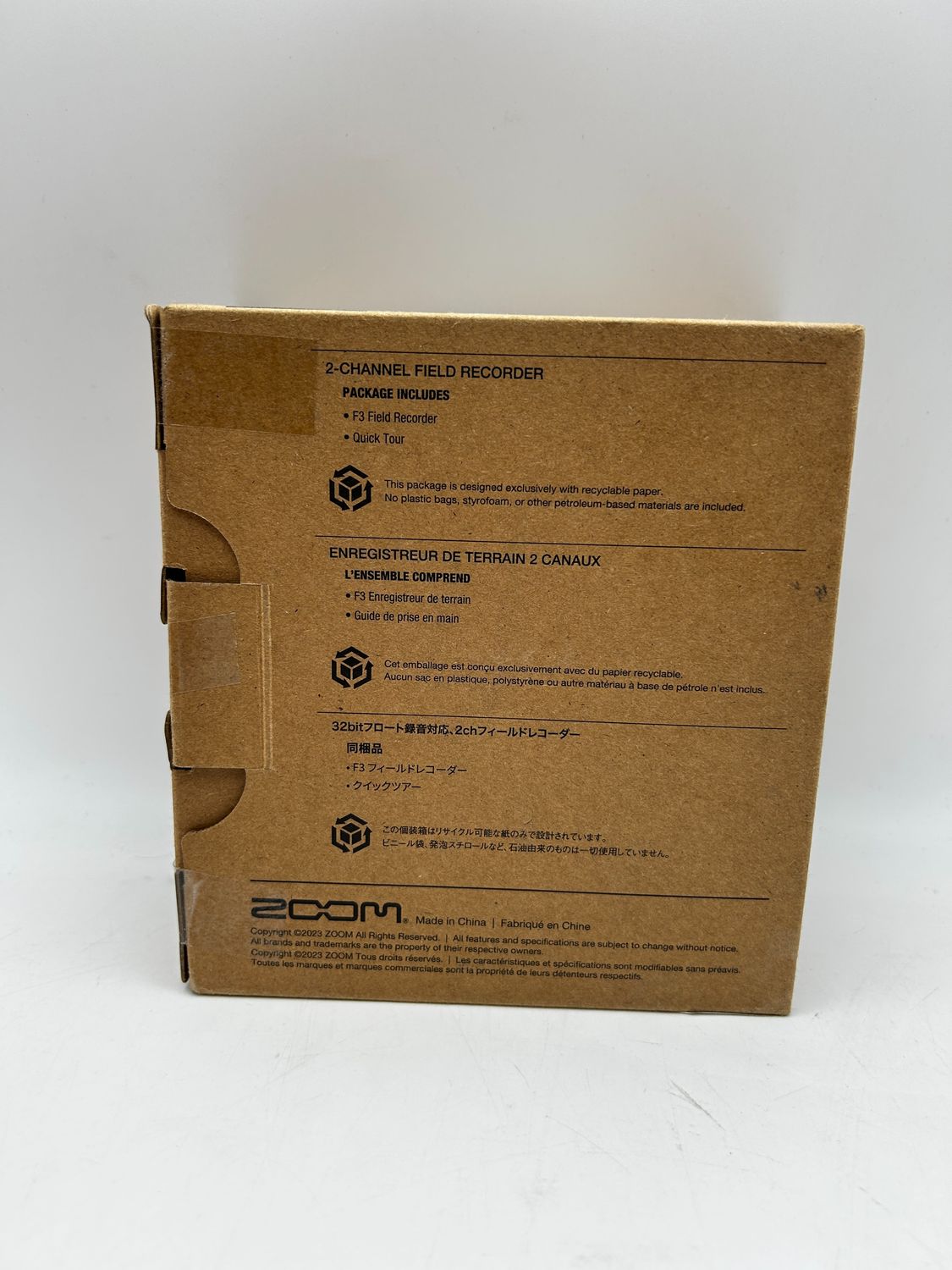 Zoom F3 – uszkodzony, nie włącza się