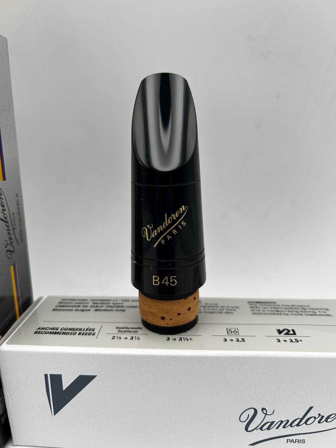 Vandoren CM308 – ustnik B45 do klarnetu, drewno