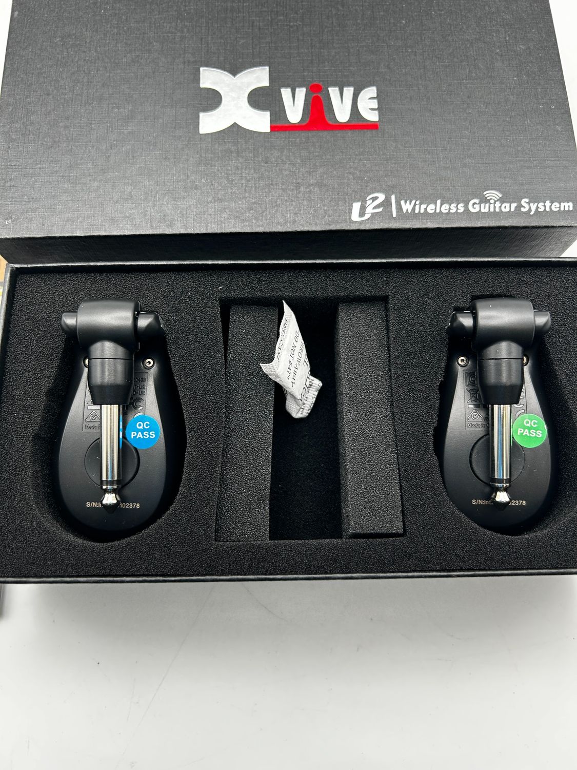 XVIVE U2 – cyfrowy system bezprzewodowy do gitary elektrycznej