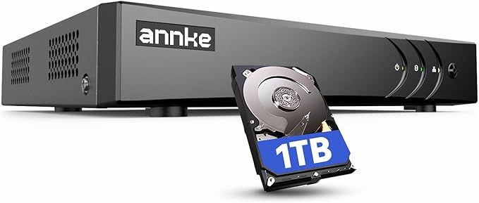 Annke TVI 1080P 8‑kanałowy cyfrowy rejestrator wideo DW81K1T
