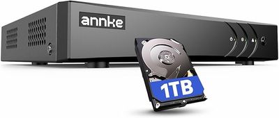Annke TVI 1080P 8‑kanałowy cyfrowy rejestrator wideo DW81K1T
