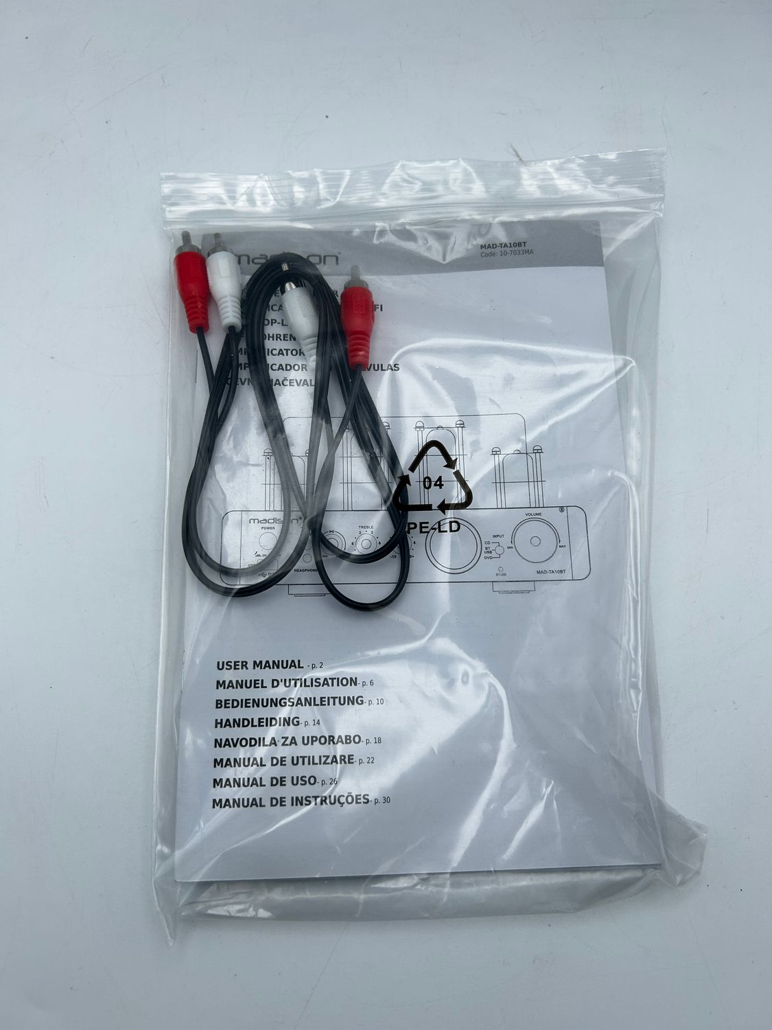 Madison MAD-CD10 – odtwarzacz CD z tunerem FM i USB