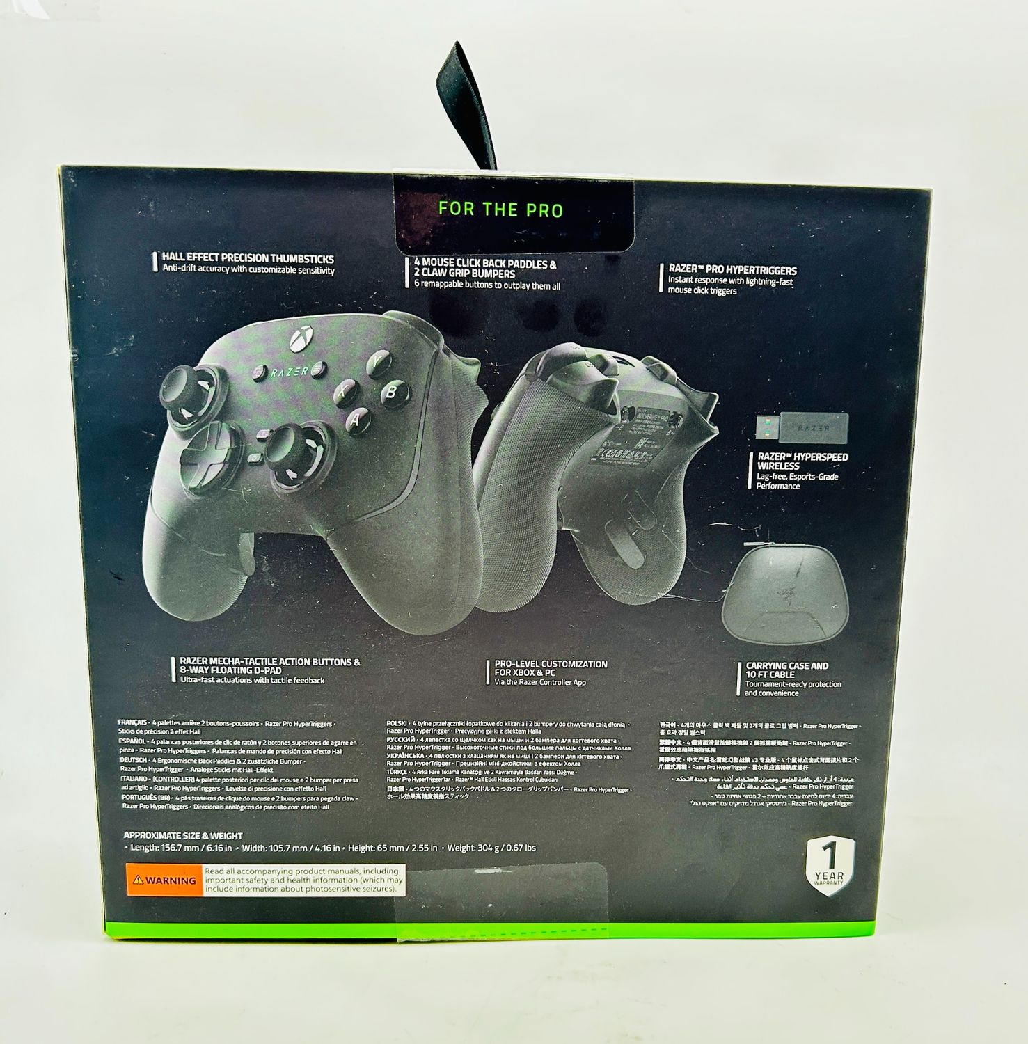Razer Wolverine V3 Pro – bezprzewodowy kontroler