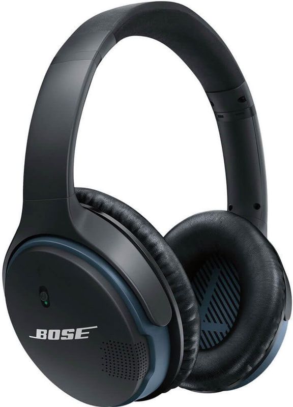 Bose® SoundLink® II — bezprzewodowe zamknięte słuchawki nauszne, czare