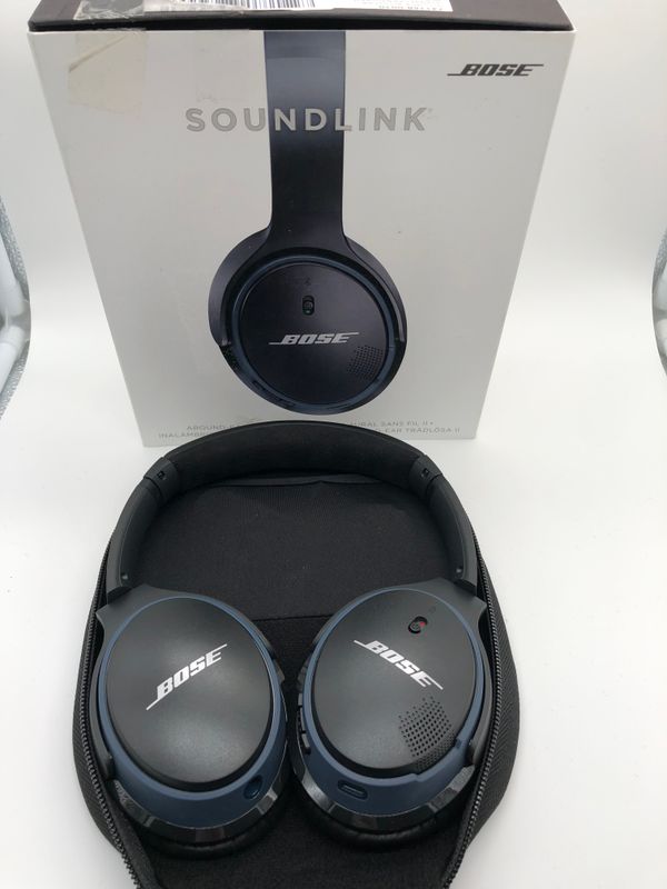 Bose® SoundLink® II — bezprzewodowe zamknięte słuchawki nauszne, czare