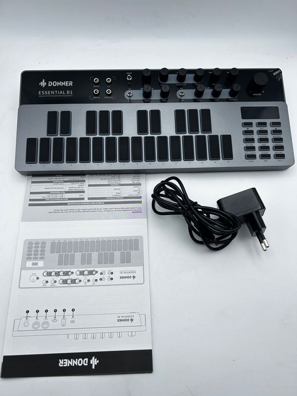 DONNER B1 analogowy syntezator basowy i sekwencer