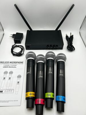 D Debra Audio VM304 - 4-kanałowy bezprzewodowy system mikrofonowy VHF