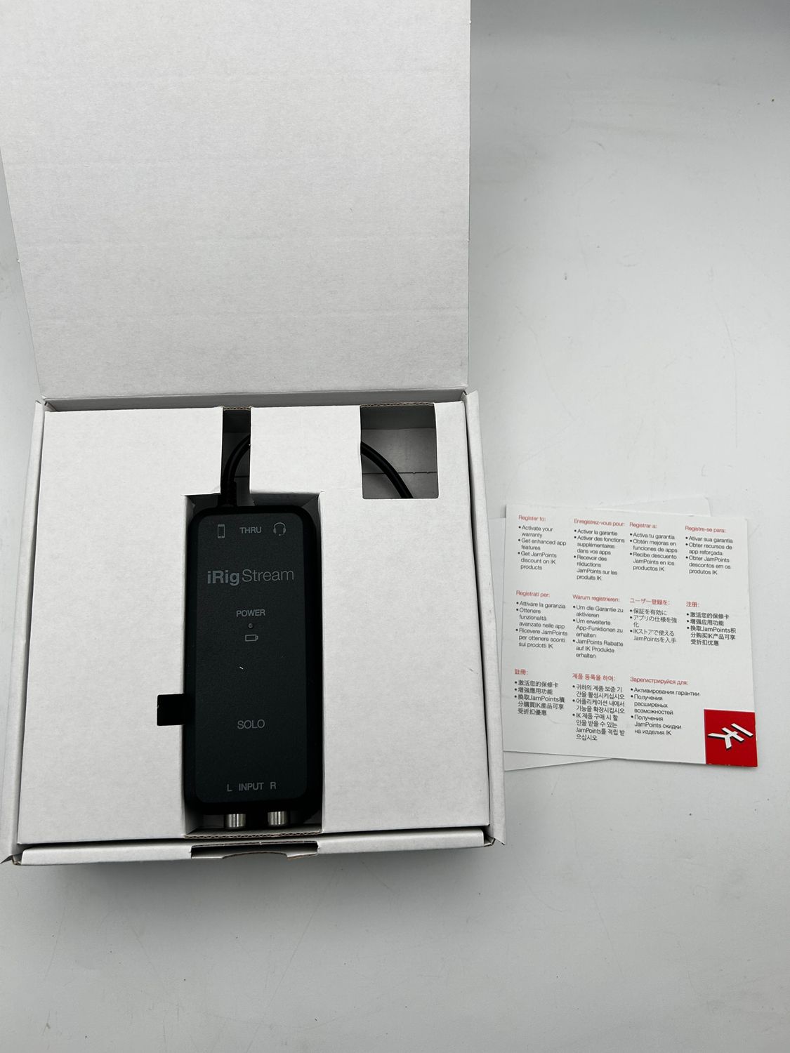 IK Multimedia iRig Stream