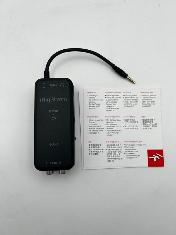 IK Multimedia iRig Stream