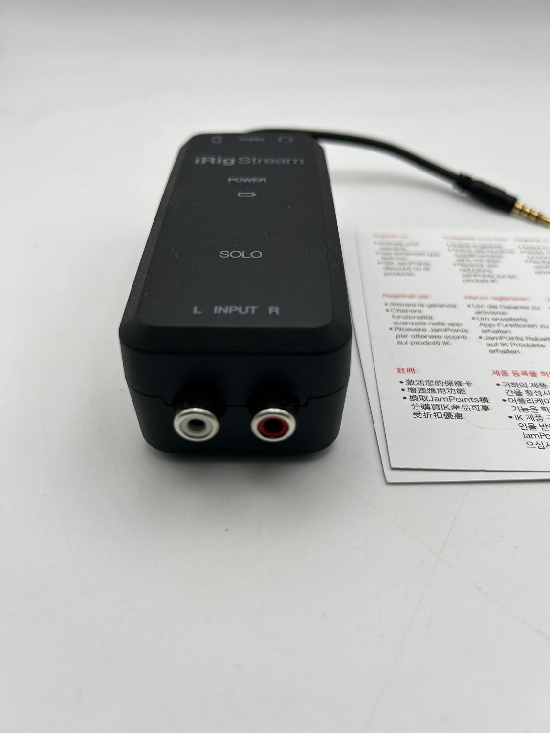 IK Multimedia iRig Stream