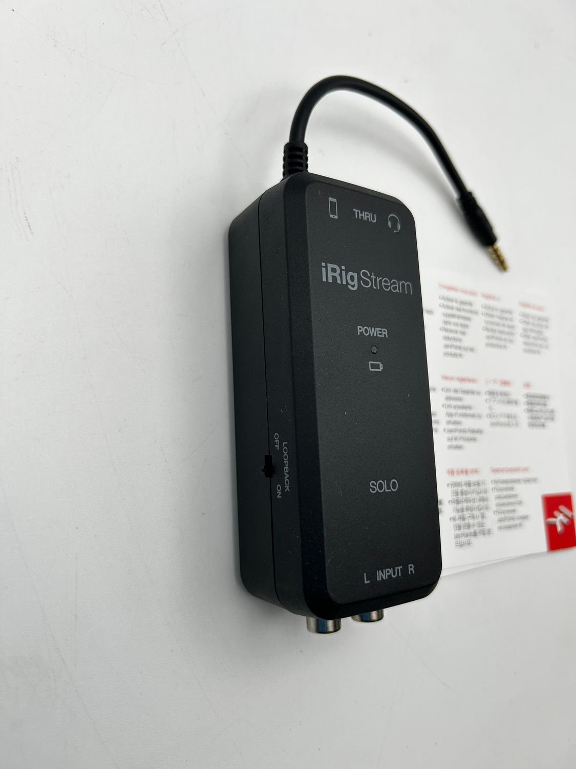 IK Multimedia iRig Stream