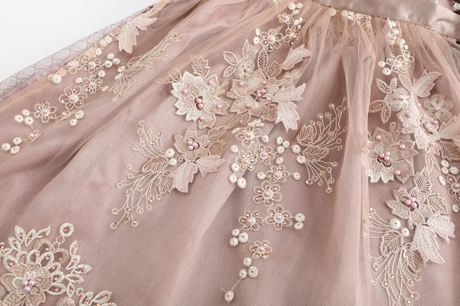 ELFIN Eleganckie damskie midi dirndl z koronkowym fartuchem – Oktoberfest