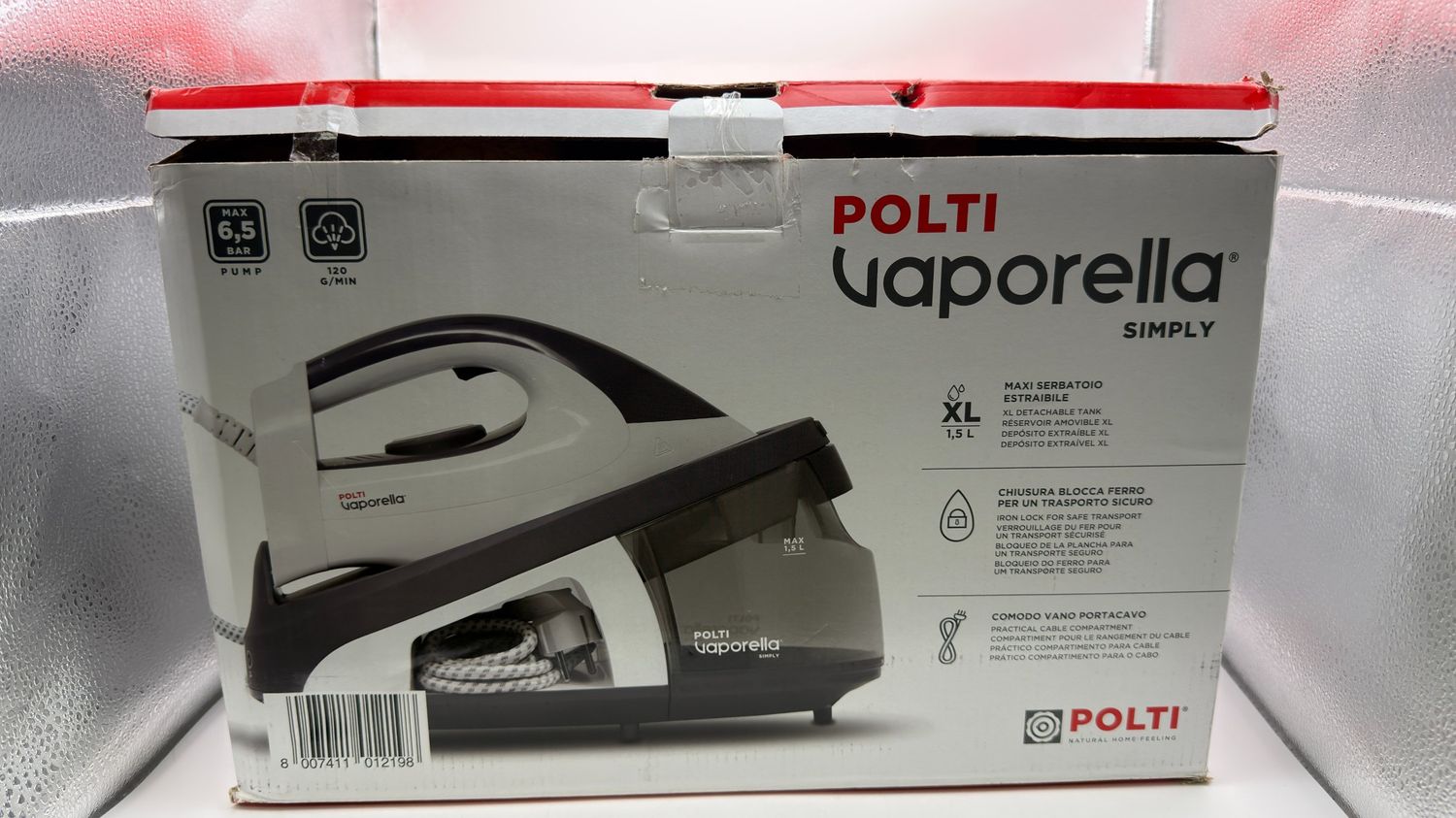 Polti Vaporella Simply VS10.10, żelazko ze stacją parową
