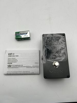 VOX VXT-1 – tuner pedałowy, czarny