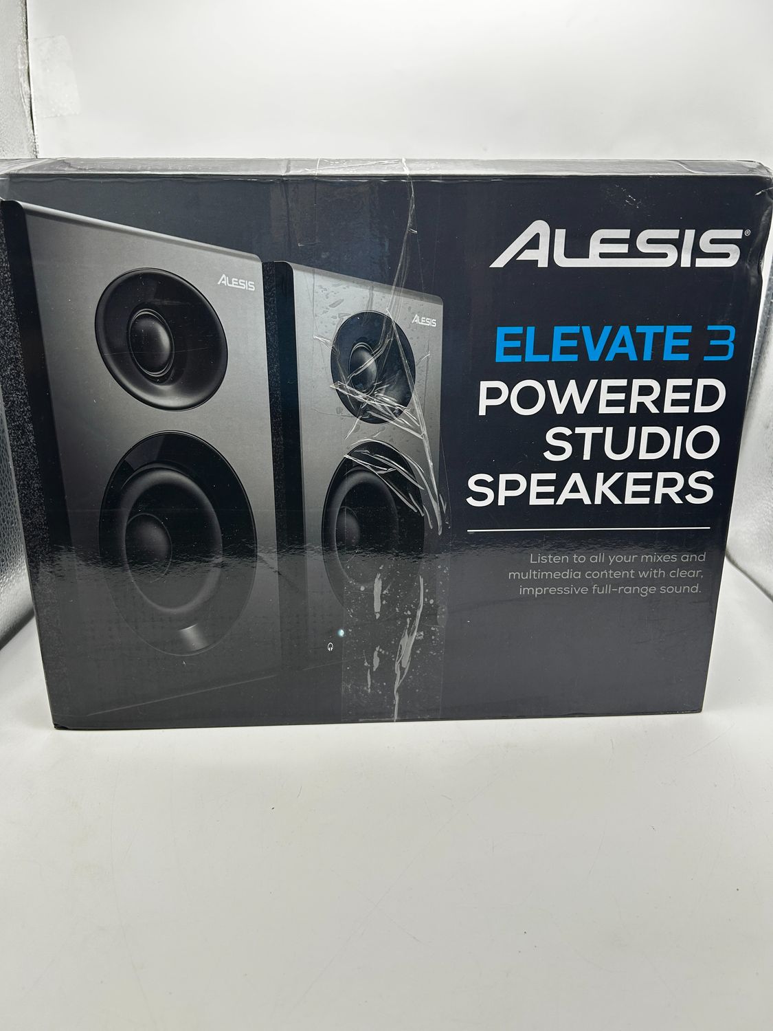 Para monitorów studyjnych Alesis ELEVATE3MKIIXUS 3 cale 20 W, czarne