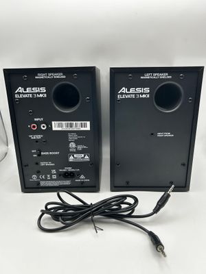 Para monitorów studyjnych Alesis ELEVATE3MKIIXUS 3 cale 20 W, czarne