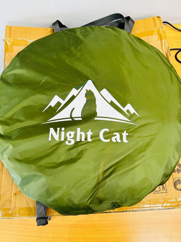 Night Cat Namiot kempingowy pop-up dla 1 osoby, wodoodporny