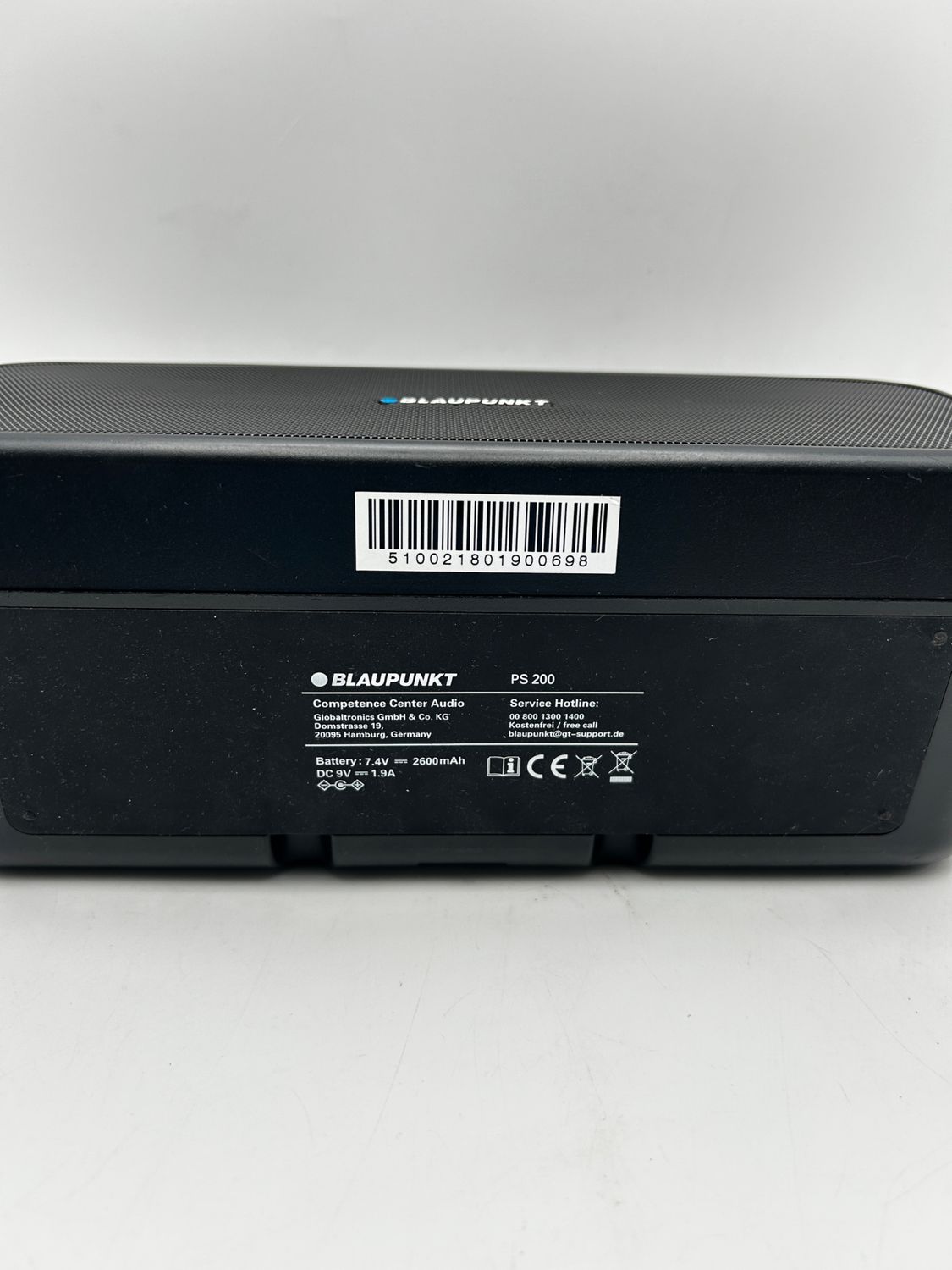 BLAUPUNKT PS 200 – głośnik Bluetooth z oświetleniem LED