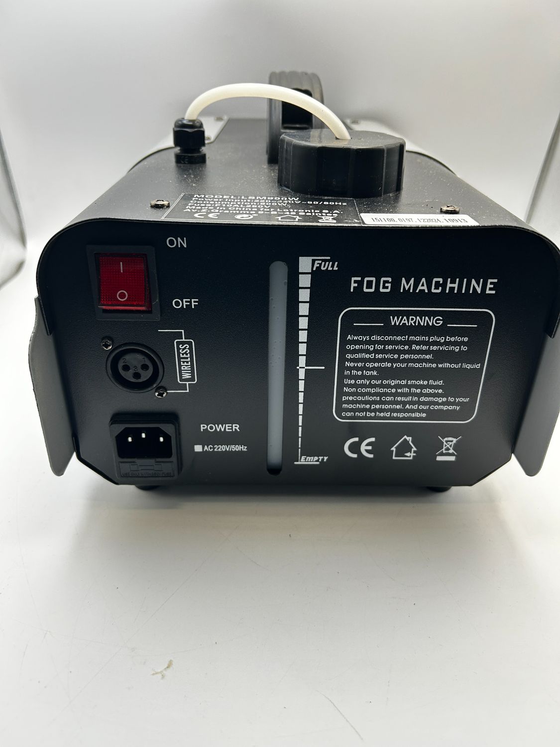 Ibiza LSM900W – maszyna do dymu 900 W z pilotem