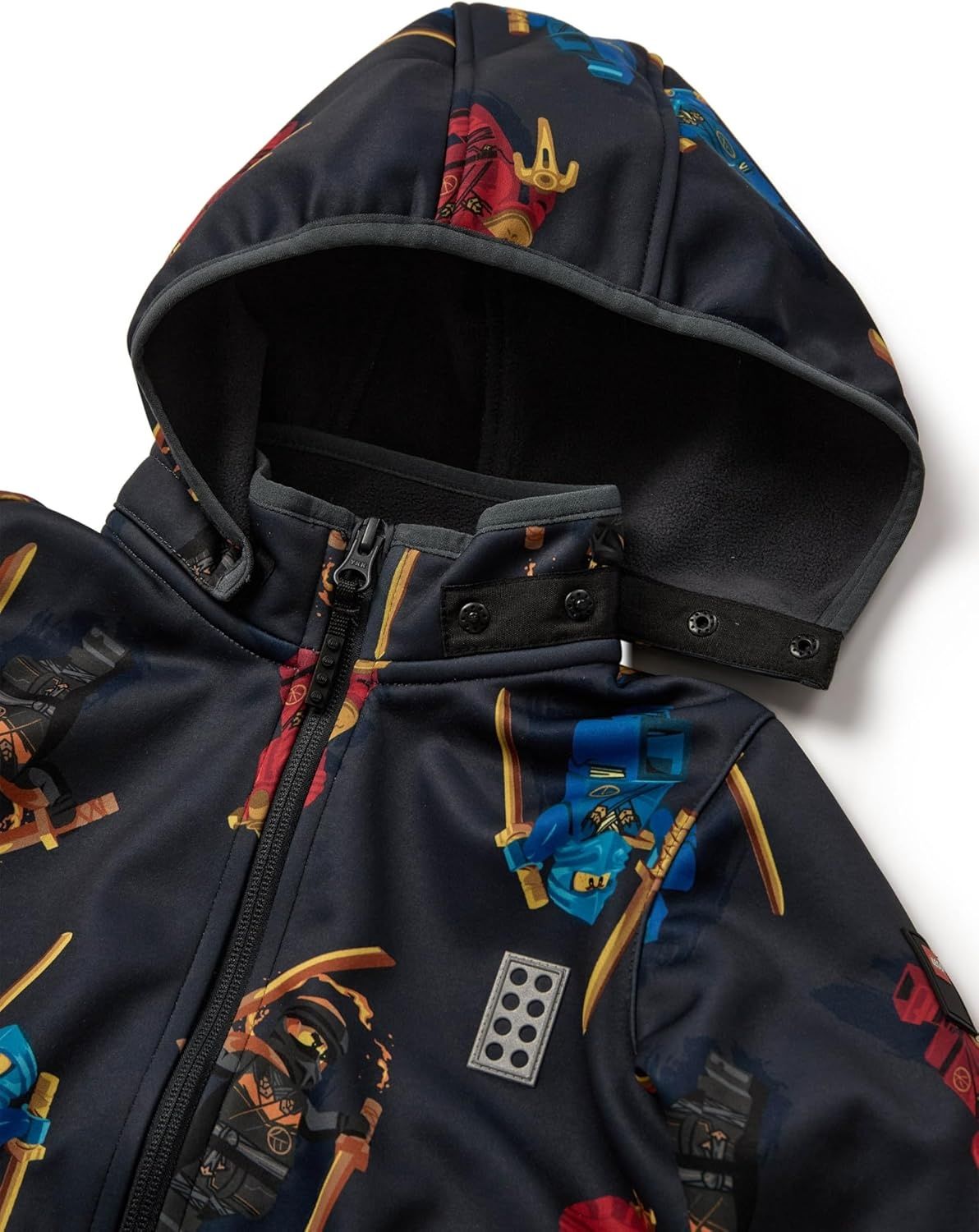 Kabooki NINJAGO Softshell – przejściowa kurtka dla chłopców i dziewczynek