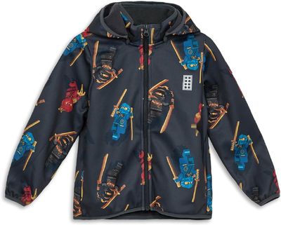 Kabooki NINJAGO Softshell – przejściowa kurtka dla chłopców i dziewczynek
