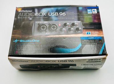 PreSonus AudioBox 96 – interfejs audio USB do nagrywania, streamingu i podcastów