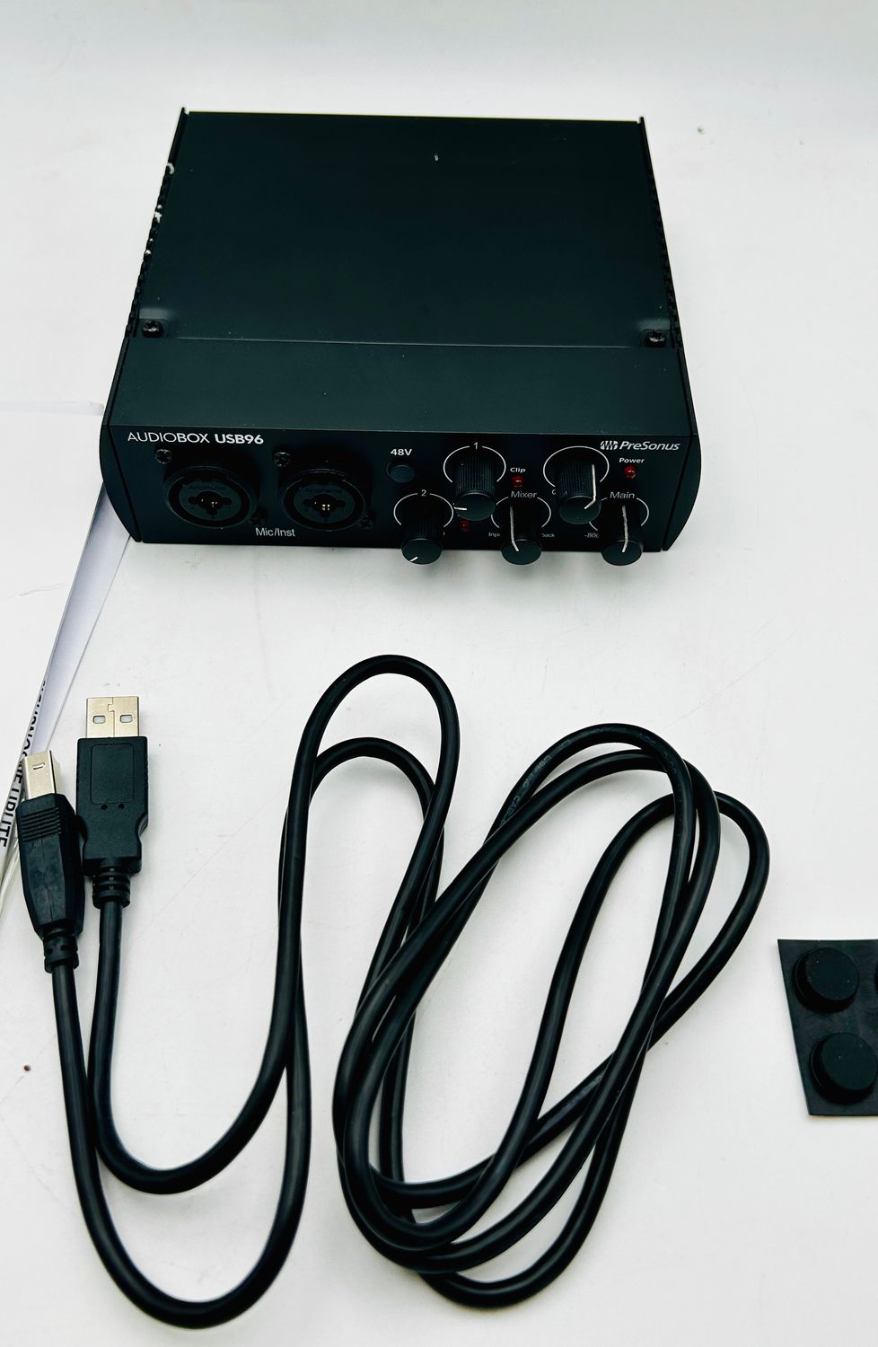 PreSonus AudioBox 96 – interfejs audio USB do nagrywania, streamingu i podcastów